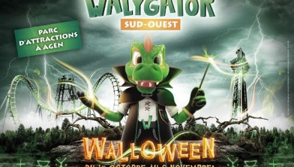 Walygator ! Aqualand ! Plus qu'un parc d'attraction à 1h15 de Duras